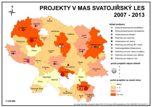 Projekty v MAS