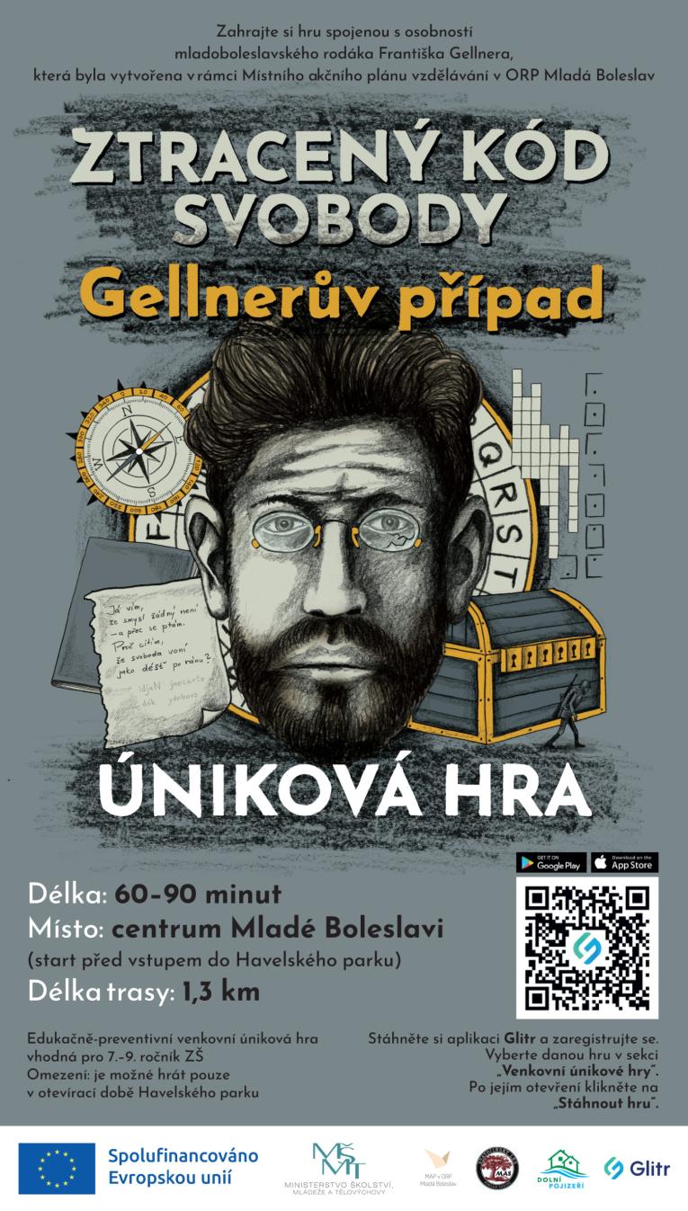 plakát k&nbsp;únikové hře